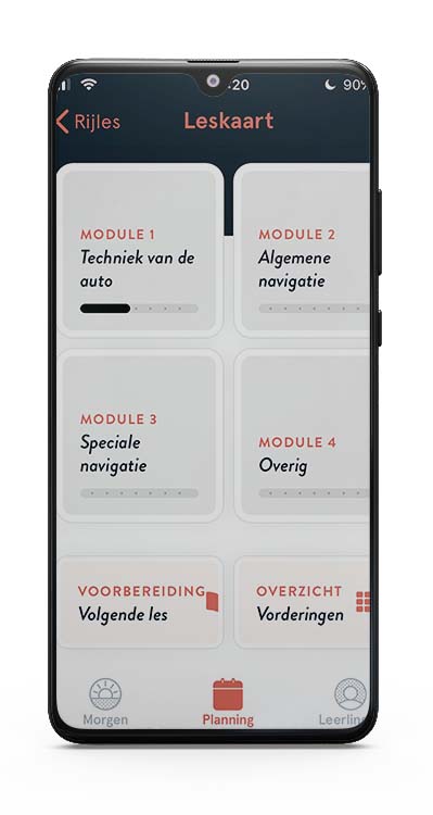 Plango app automaat rijschool leiden